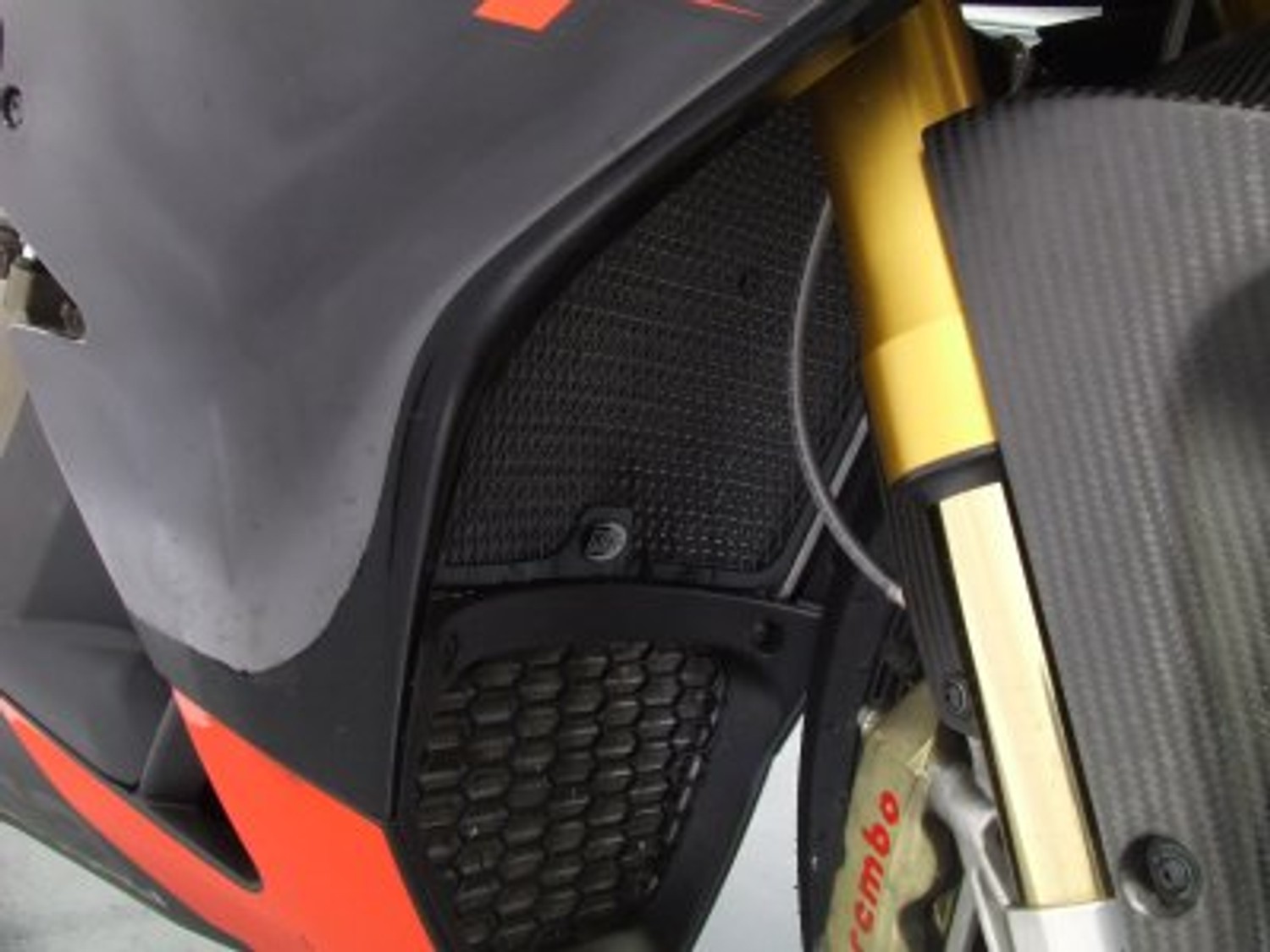 R&G Racing Radiator Guard for the Aprilia RSV4 '09-'20 R&G Racing Radiator Guard for the Aprilia RSV4 '09-'20
